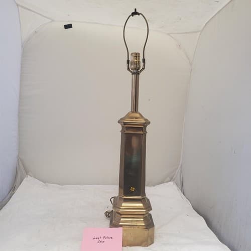 Vintage Brass Rembrandt Lamp G - Thumbnail 8