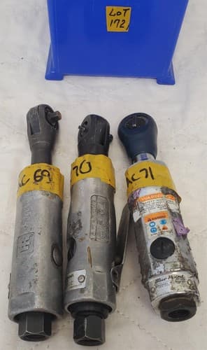 Blue Point Ingersoll Rand Heavy Duty Pneumatic Air Ratchet Wrench LOT-172 - Thumbnail 3