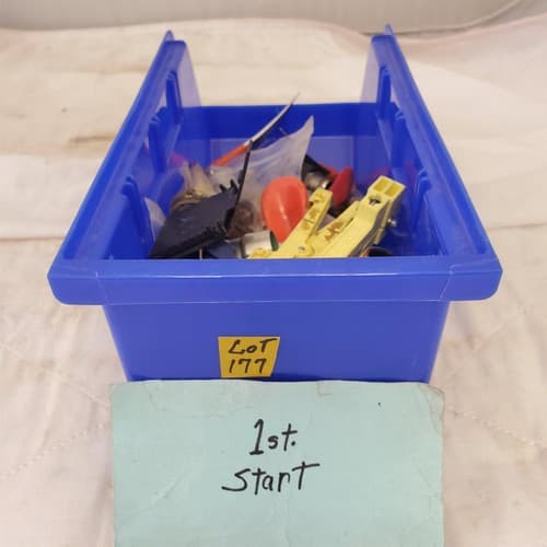 Lot of Assorted Brass Plumb Bob,Cable Stripper,Drill Chuk & other Tools LOT 177 - Thumbnail 2