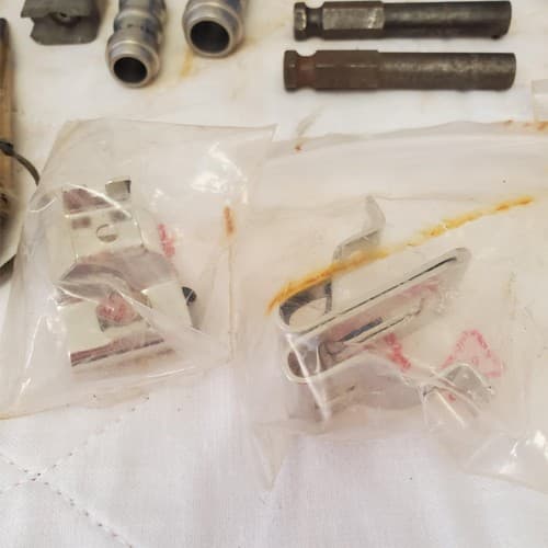 Lot of Assorted Brass Plumb Bob,Cable Stripper,Drill Chuk & other Tools LOT 177 - Thumbnail 14