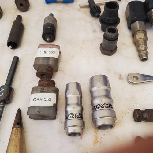 Lot of Assorted Brass Plumb Bob,Cable Stripper,Drill Chuk & other Tools LOT 177 - Thumbnail 17