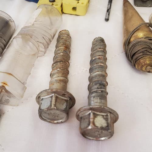 Lot of Assorted Brass Plumb Bob,Cable Stripper,Drill Chuk & other Tools LOT 177 - Thumbnail 12