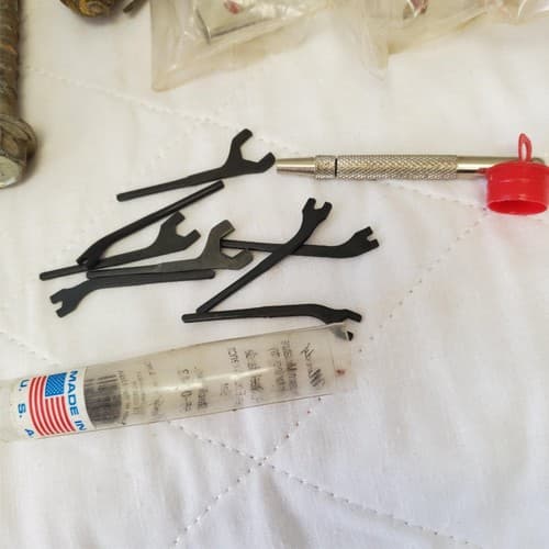 Lot of Assorted Brass Plumb Bob,Cable Stripper,Drill Chuk & other Tools LOT 177 - Thumbnail 16