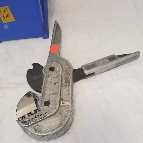 Burndy MR4 10 M Crimper Aircraft Tool LOT- 310 - Thumbnail 3
