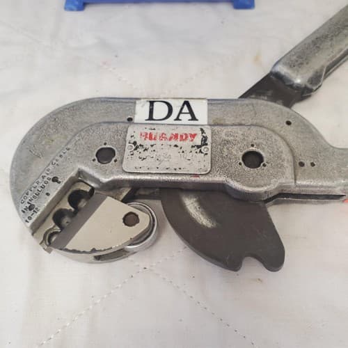 Burndy MR4 10 M Crimper Aircraft Tool LOT- 310 - Thumbnail 4