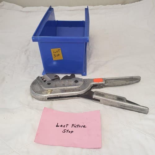 Burndy MR4 10 M Crimper Aircraft Tool LOT- 310 - Thumbnail 9