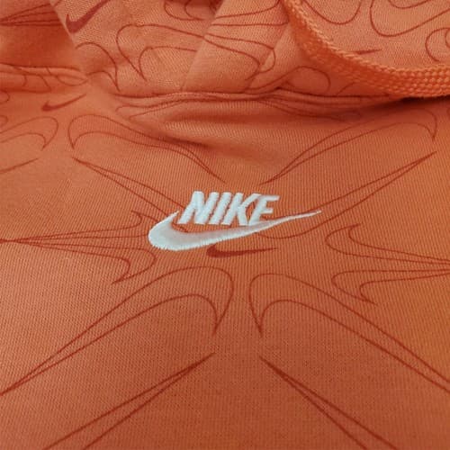 Nike Mens XXL Magic Ember Fleece Sportswear Club Pullover Hoodie - Thumbnail 3