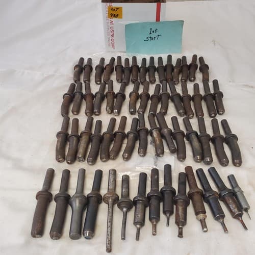 Lot of Rivet Set 5/32" & other Universal Straight for Shank Rivet Gun LOT 463 - Image 1