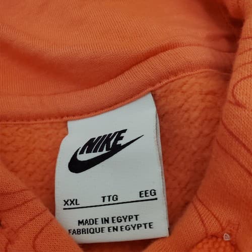 Nike Mens XXL Magic Ember Fleece Sportswear Club Pullover Hoodie - Thumbnail 4