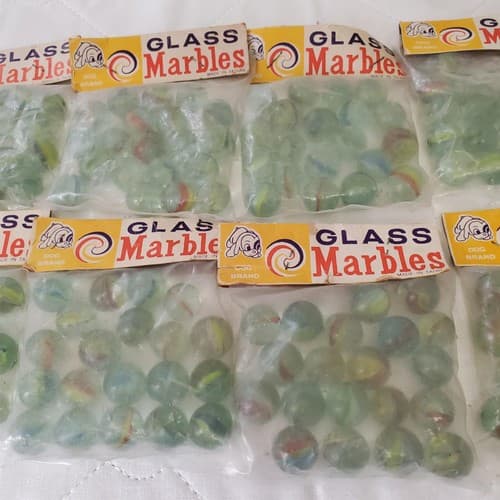 Pack of 10 Vintage Dog Brand Glass Marbles #3 - Thumbnail 3