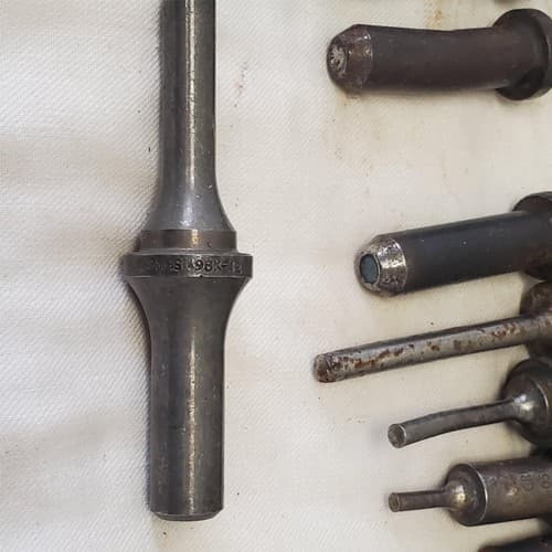 Lot of Rivet Set 5/32" & other Universal Straight for Shank Rivet Gun LOT 463 - Thumbnail 5