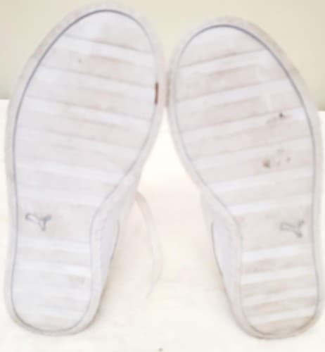 Puma Junior Jada 381990-02 White Silver Casual Shoes - Thumbnail 8