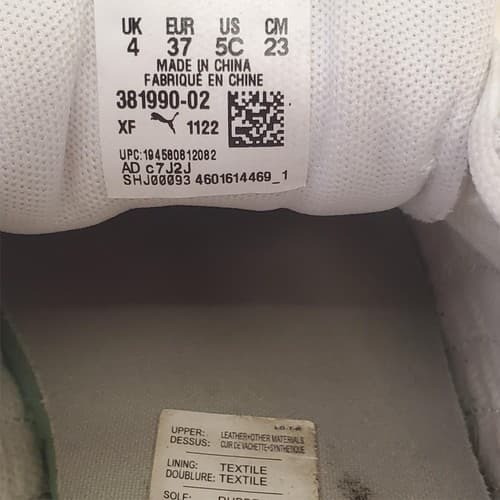 Puma Junior Jada 381990-02 White Silver Casual Shoes - Thumbnail 5