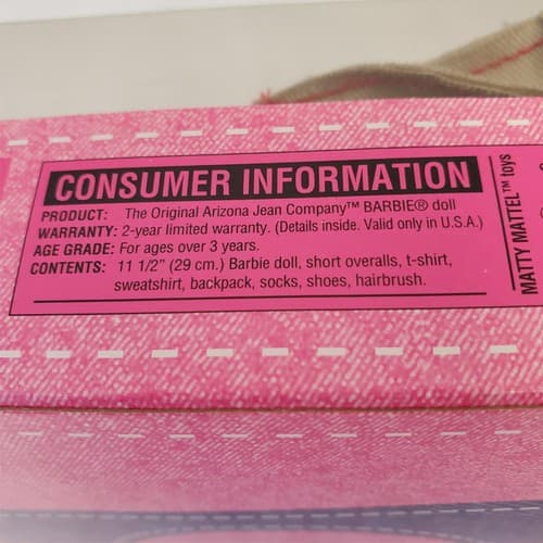 Barbie 1997 - The Original Arizona Jean Company Special Edition - Thumbnail 7