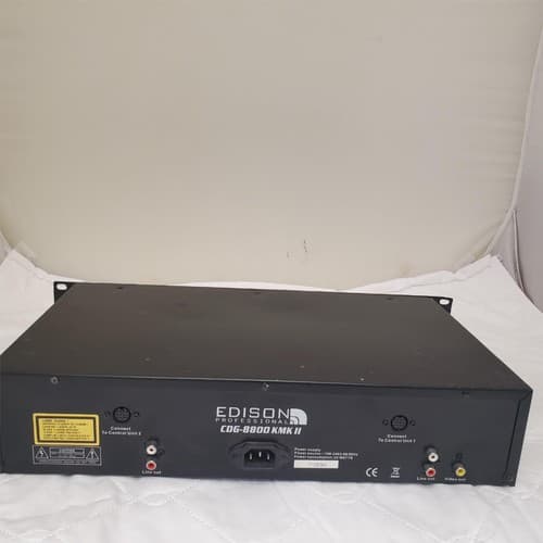 Edison Professional CDG-8800 KMK II Dual CD Player - Thumbnail 12