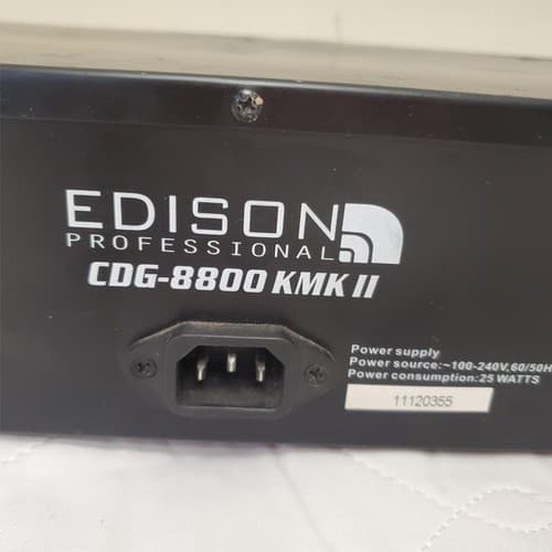 Edison Professional CDG-8800 KMK II Dual CD Player - Thumbnail 11