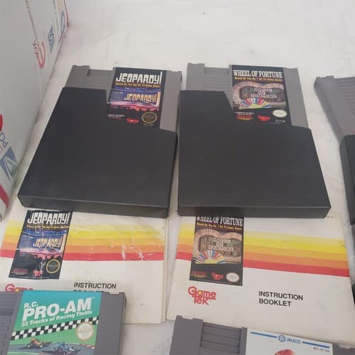 Lot of 6 Nintendo Entertainment System NES Games with Manuals - Thumbnail 3