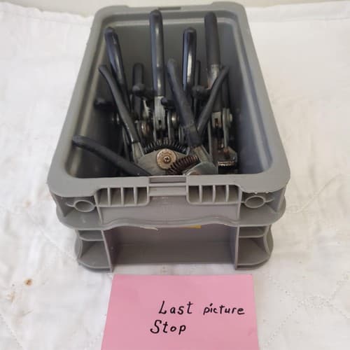 Lot of 10 IDEAL Custom Stripmaster Wire Strippers Black LOT 526 - Thumbnail 10