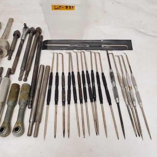 Lot of Assorted Precision Pin Vise Set and Hook Pick Tool LOT-831 - Thumbnail 10
