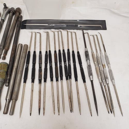 Lot of Assorted Precision Pin Vise Set and Hook Pick Tool LOT-831 - Thumbnail 7