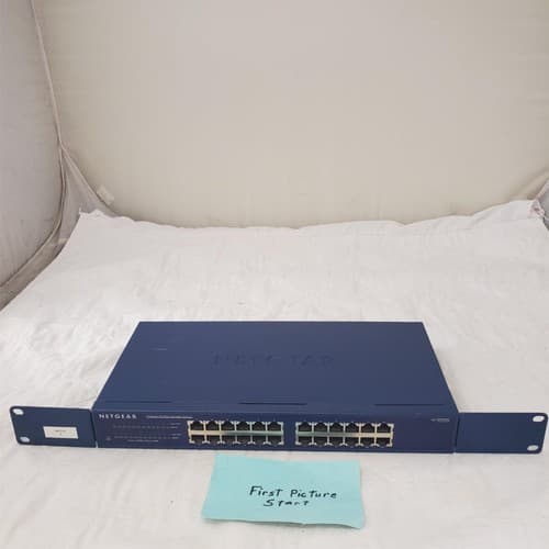 NETGEAR ProSafe JGS524 V2 ProSafe 24 Port Gigabit Network Switch - Image 1