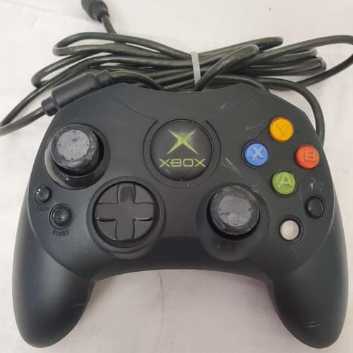 Microsoft Xbox S Type Black Controller with Breakaway Cable - Thumbnail 2