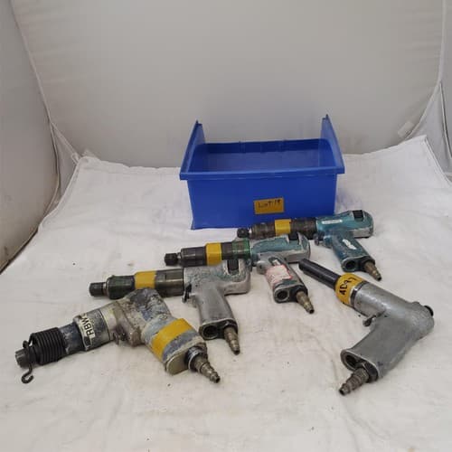 Lot of 5 Cleco Pistol Grip Pneumatic Screwdriver LOT-19 - Image 1