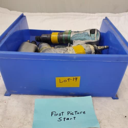 Lot of 5 Cleco Pistol Grip Pneumatic Screwdriver LOT-19 - Thumbnail 2