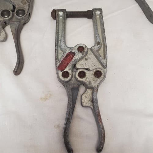 Lot of 3 Welding Aircraft Aviation Clamp Crimp Tool LOT-136 - Thumbnail 4