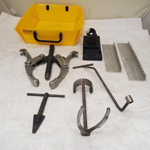 Tool & Parts Lot – Gear Puller, T-Handle Tool, Brackets, & More LOT-417 - Thumbnail 4