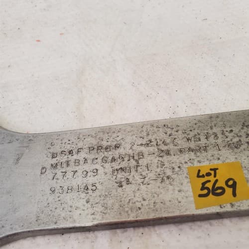 Vintage Large Open Ended Wrench LOT 569 - Thumbnail 6