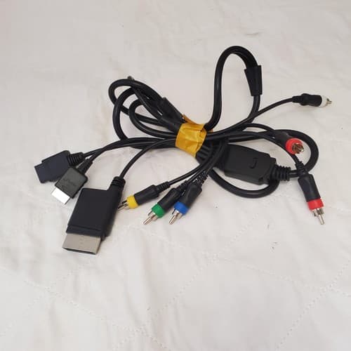 Multi Console/Platform Nintendo Wii PlayStation Xbox Component HD Video Cable W2 - Thumbnail 3