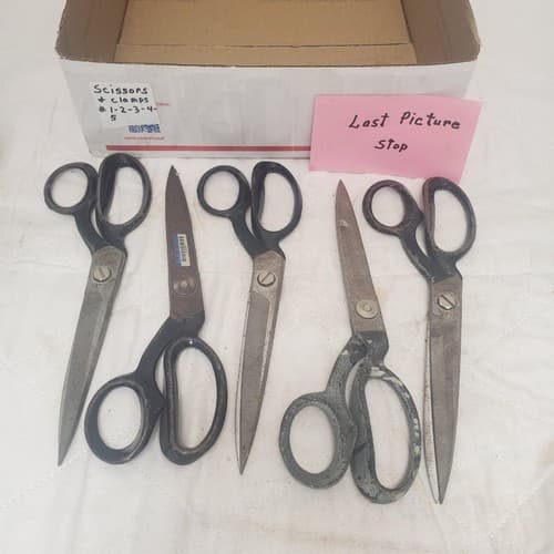Lot of 5 Multi-Purpose Vintage Assorted Scissors #3 - Thumbnail 5