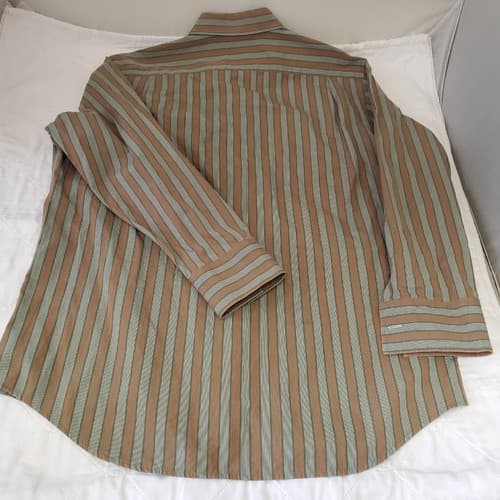 Gene Meyer Muticolor Stripes Long Sleeve Shirt - Thumbnail 5