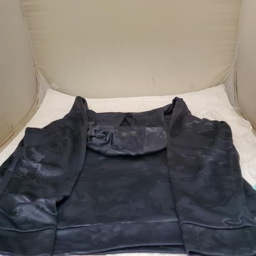 Under Armour ColdGear XXL Loose Fit Black Camo Pullover Hoodie - Thumbnail 4