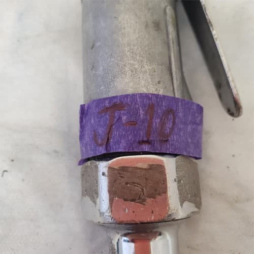 Blue Point AT200D Drive Heavy Duty Pneumatic Air Ratchet Wrench J-10 - Thumbnail 2