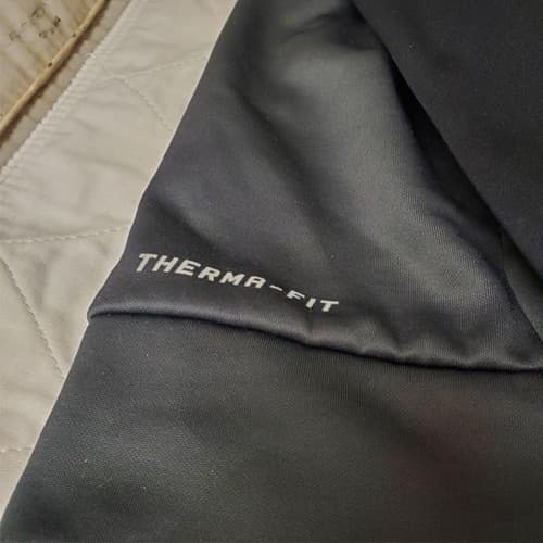 Nike Men's XXL NFL Therma-FIT Black Pullover Hoodie - Thumbnail 5