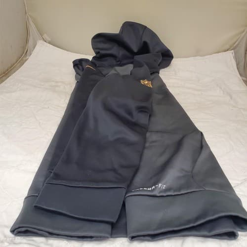 Nike Men's XXL NFL Therma-FIT Black Pullover Hoodie - Thumbnail 10
