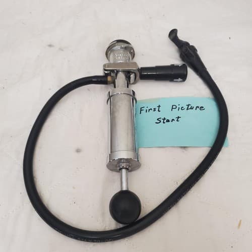 Portable Micro Matic Beer Keg Pump Dispenser with D System Coupler - Image 1
