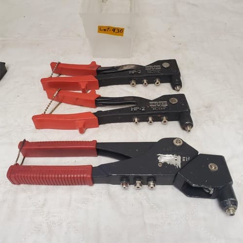 Lot of 3 Klik Fast Rivet Tools & 1 Blue-Point HPR50 Rivet Tool LOT-430 - Thumbnail 9