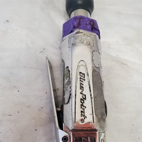 Blue Point AT200D Drive Heavy Duty Pneumatic Air Ratchet Wrench J-9 - Thumbnail 2