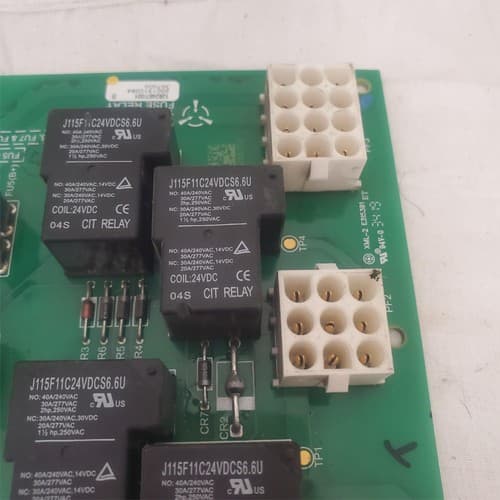 Control System Circuit Board with Relays and Connectors - Thumbnail 4