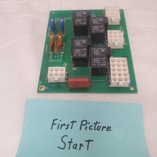 Control System Circuit Board with Relays and Connectors - Thumbnail 2