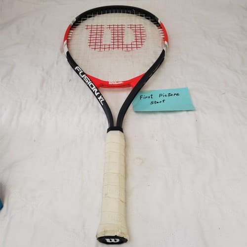 Wilson Fusion XL 3/ 4 3/8 Tennis Racket - Image 1