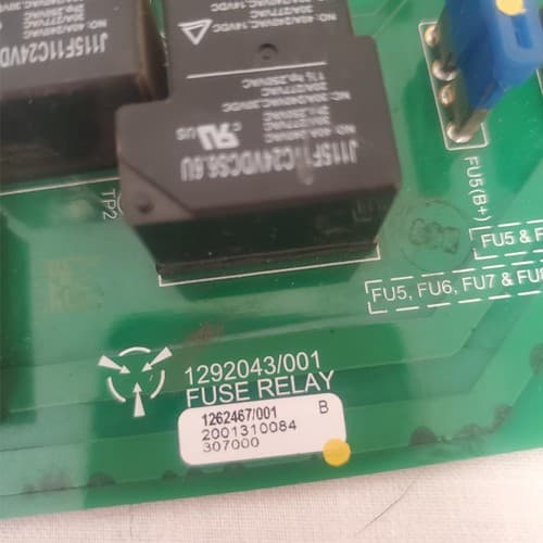 Control System Circuit Board with Relays and Connectors - Thumbnail 9