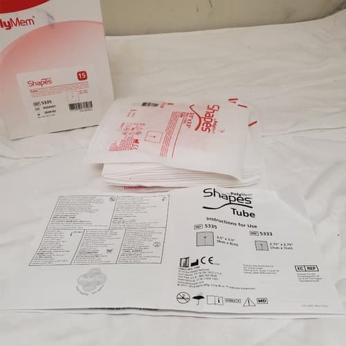 PolyMem 5335 Shapes Tube Dressing 9cmx9cm Medical Wound Care - Thumbnail 3
