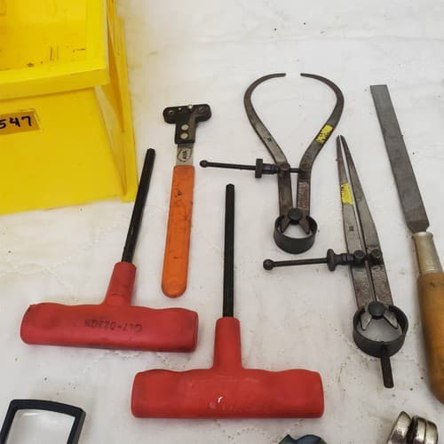 Mixed Lot Precision Hand Tools Scissors Forceps Caliper Pliers Scrapers LOT-547 - Thumbnail 3