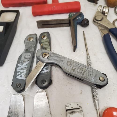 Mixed Lot Precision Hand Tools Scissors Forceps Caliper Pliers Scrapers LOT-547 - Thumbnail 10