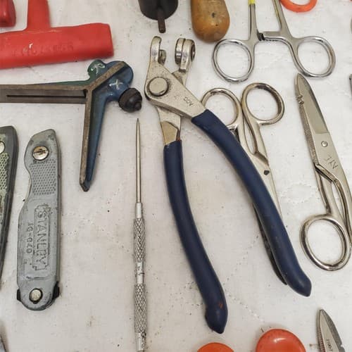 Mixed Lot Precision Hand Tools Scissors Forceps Caliper Pliers Scrapers LOT-547 - Thumbnail 13