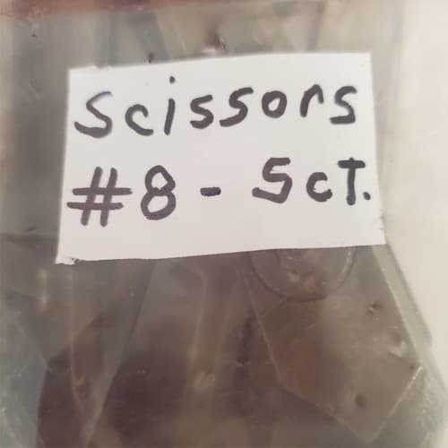 Lot of 5 Upholstery Tailor Cutting Sewing Shears Scissors #8 - Thumbnail 3